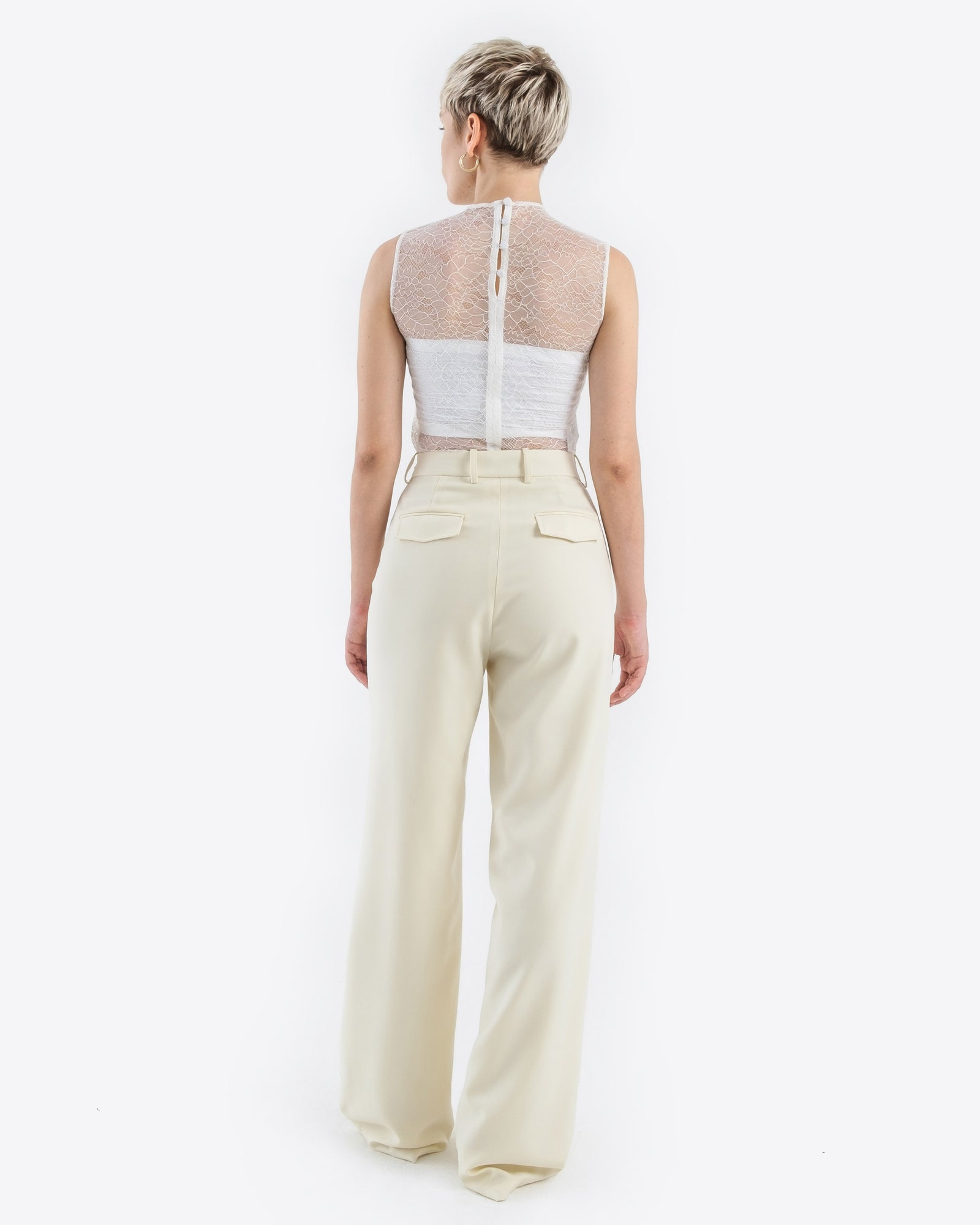 argue BUFFY VINTAGE PANTS ホワイト 新品未使用 Campbell Pants – Josephine Anni