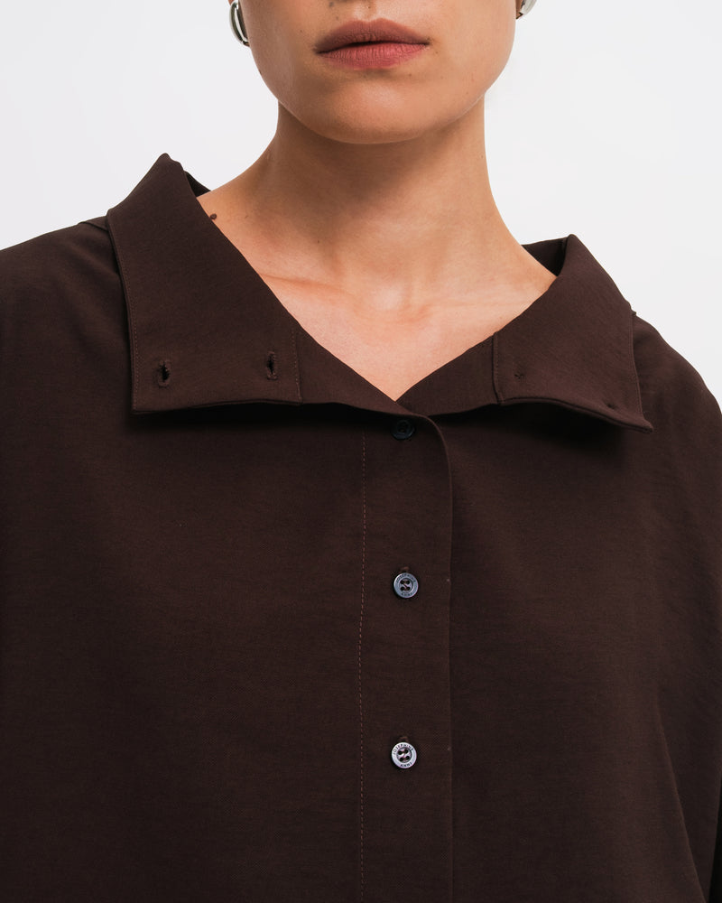 naotan55になりますLisiere darkbrownシャツop Lincoln Shirt – Josephine Anni