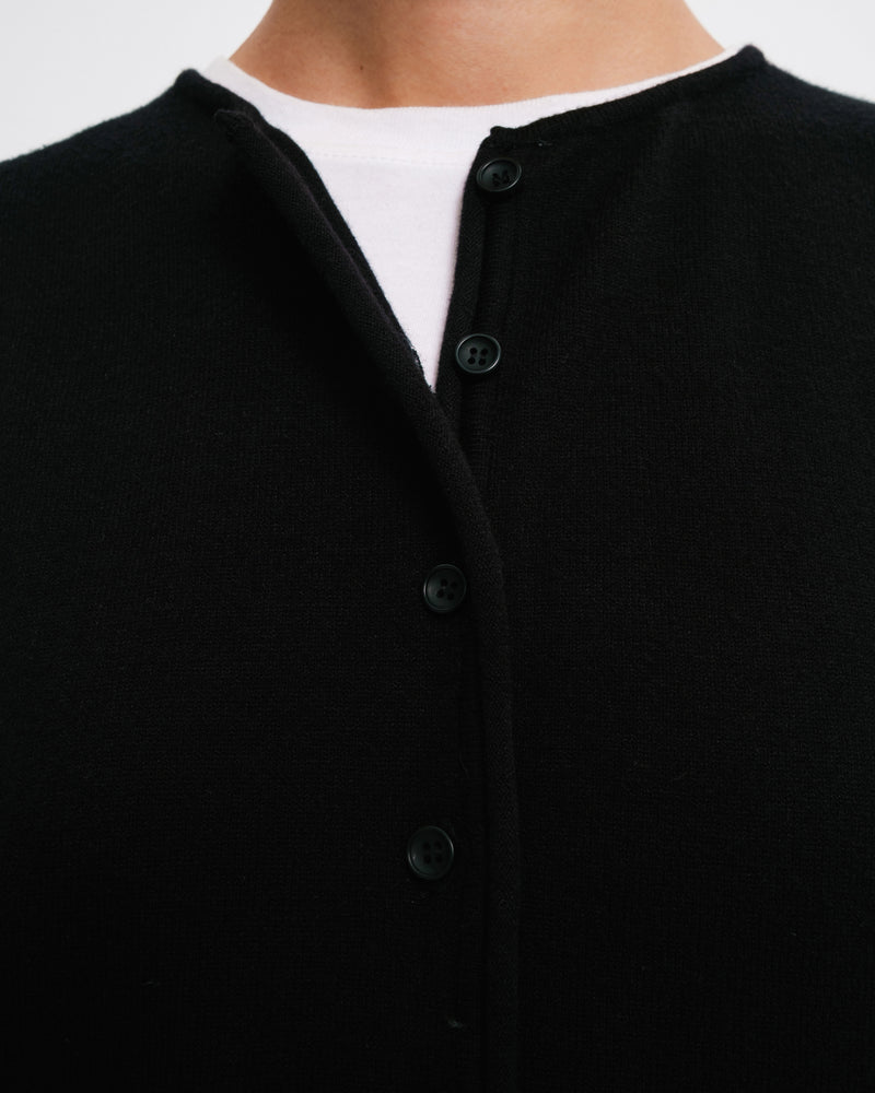 ennoy エンノイ BUTTON CARDIGAN カーディガン BLACK Ingrid Cardigan – Josephine Anni